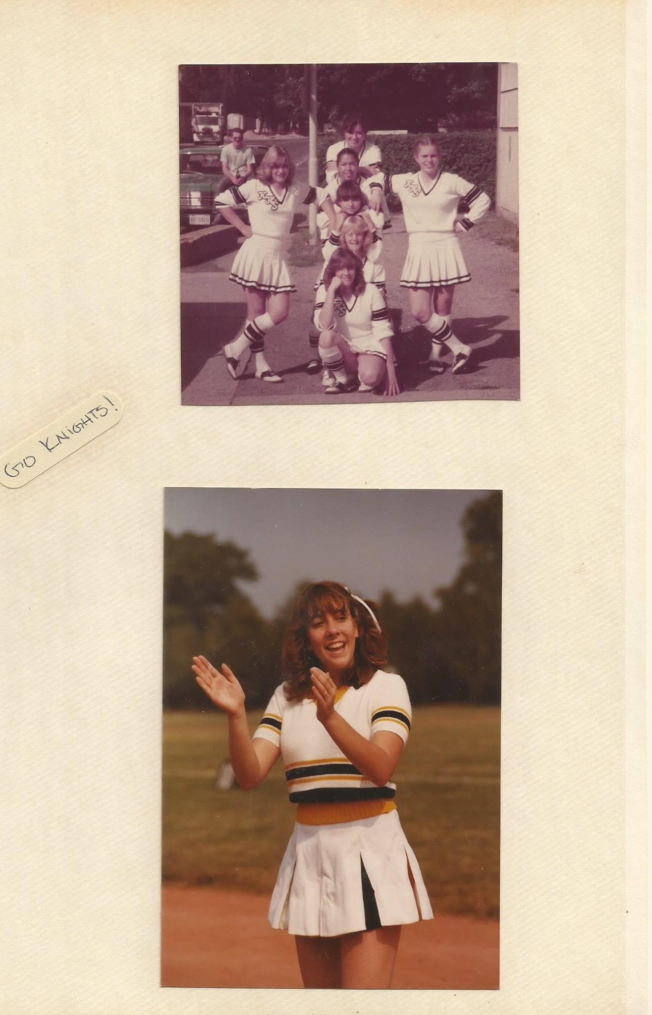 KAHS Cheerleading 1983 — — at Germersheim, Germany; Karlsruhe, Germany.  (shared