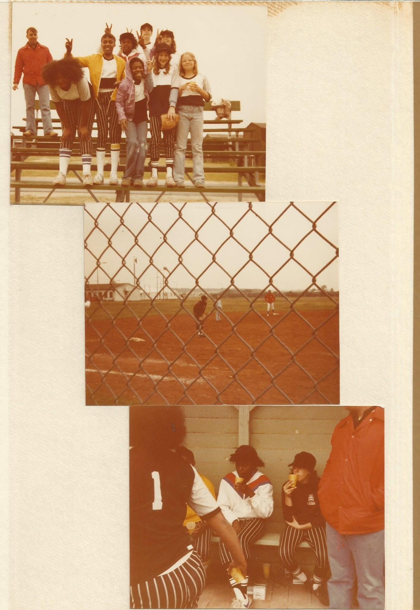Germersheim softball team — — with Ann Luteran at Germersheim, Germany; Karlsruh