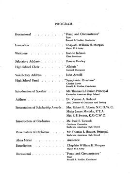 1967 Commencement  (shared by Chris Brace)