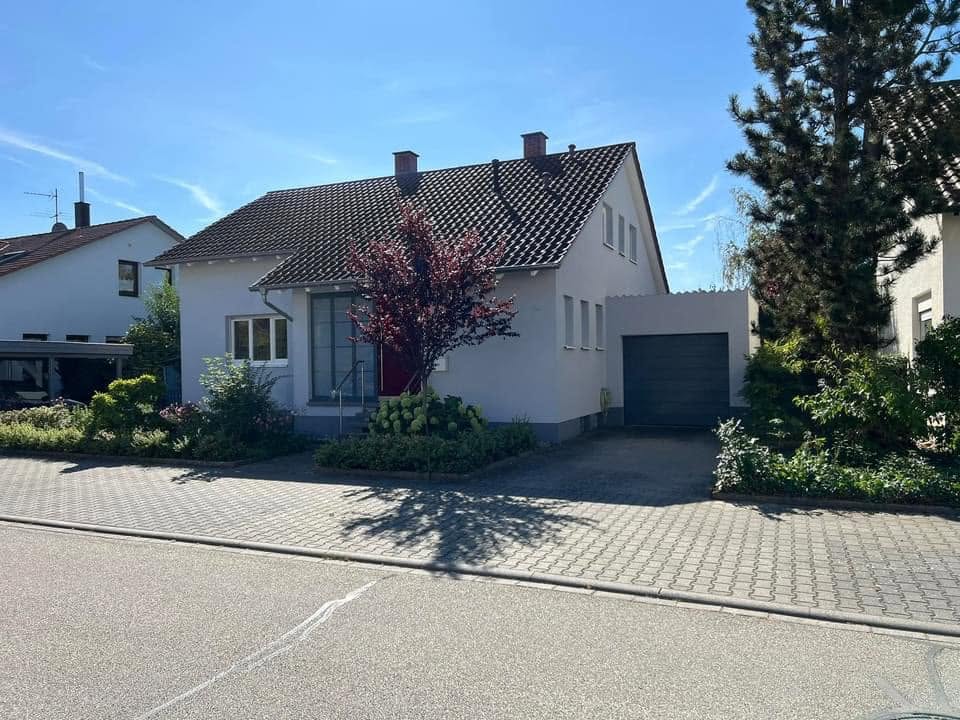 Our house in Linkenheim 1973-1992.  (shared by Bauman-Ruud Household)