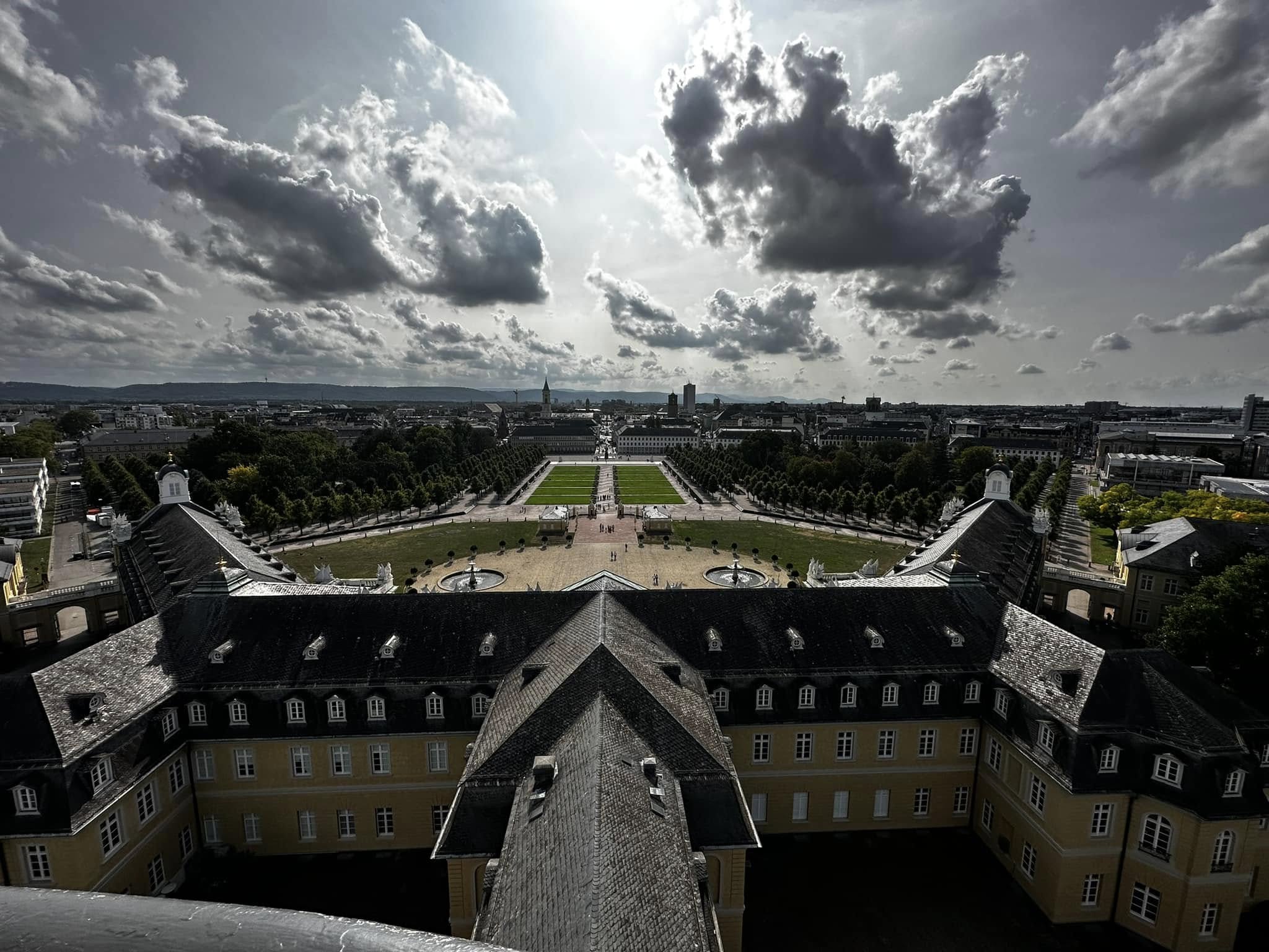 View from the Schloss tower  (shared by Gayle Buzzell)