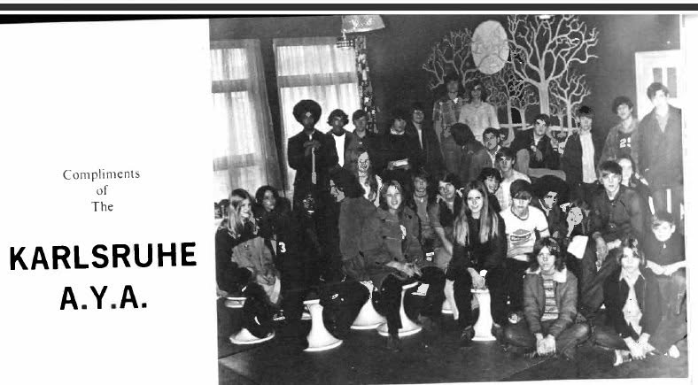 In the AYA - about winter of 1971, I believe. — — with Mitch Scott Music and  (s