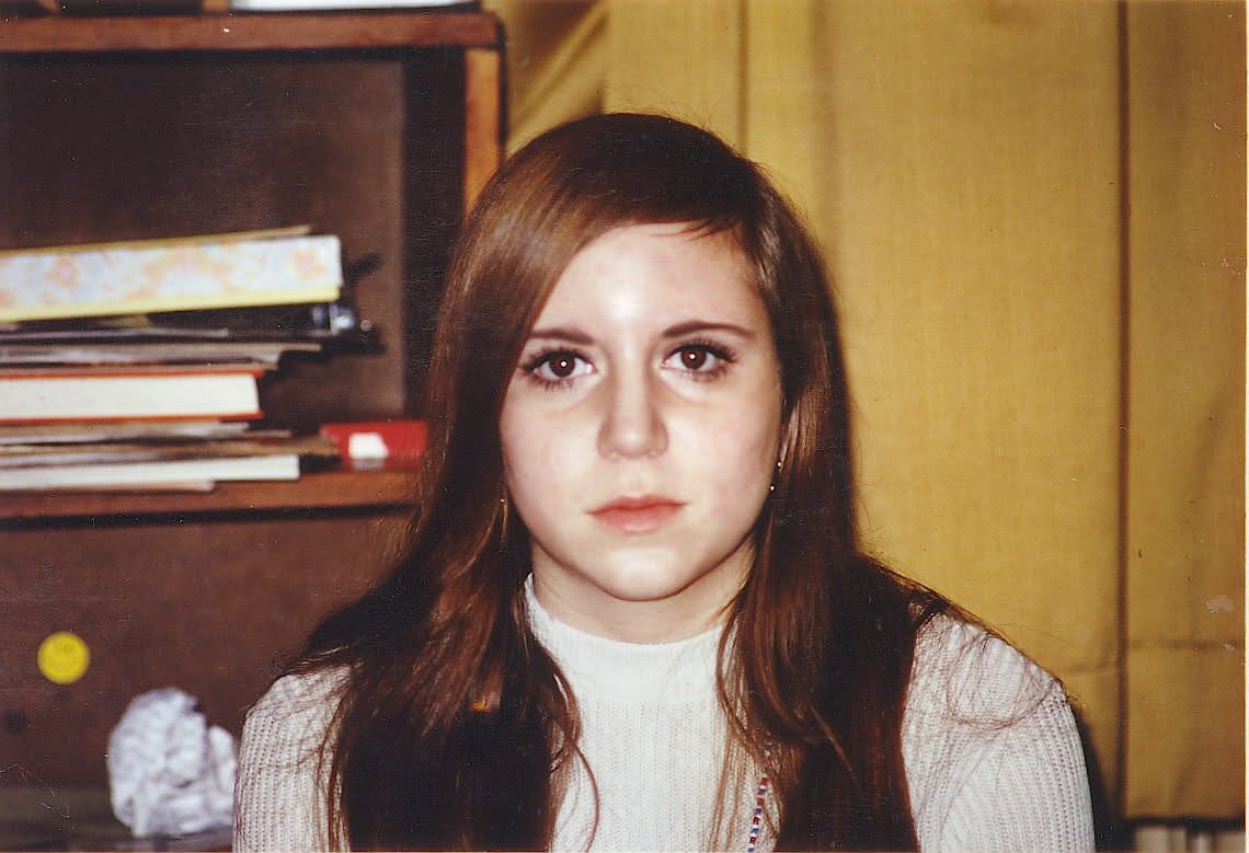 Leslie Cale in base apartment circa 1972  (shared by Less Cale)