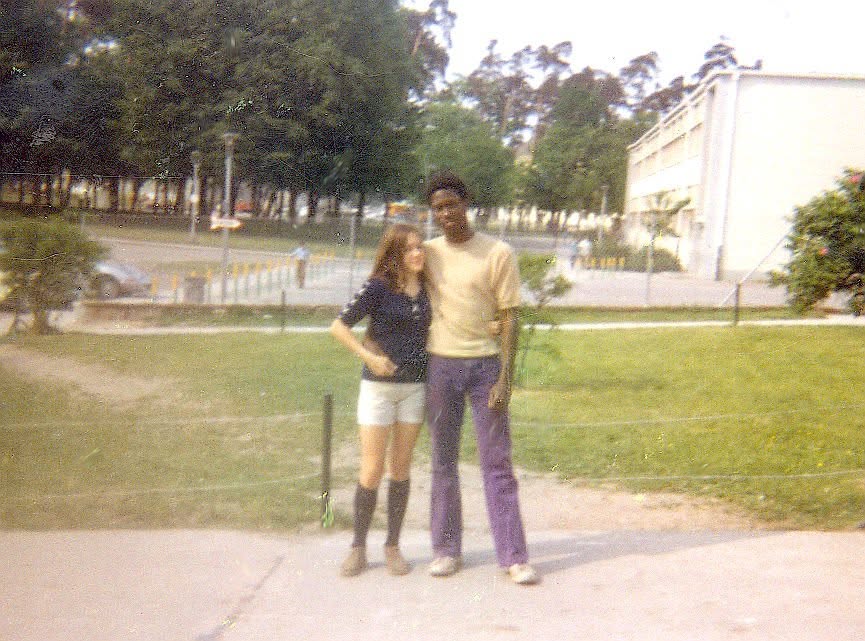 Sharon Hand and Rodney Smith circa 1971  (shared by Less Cale)