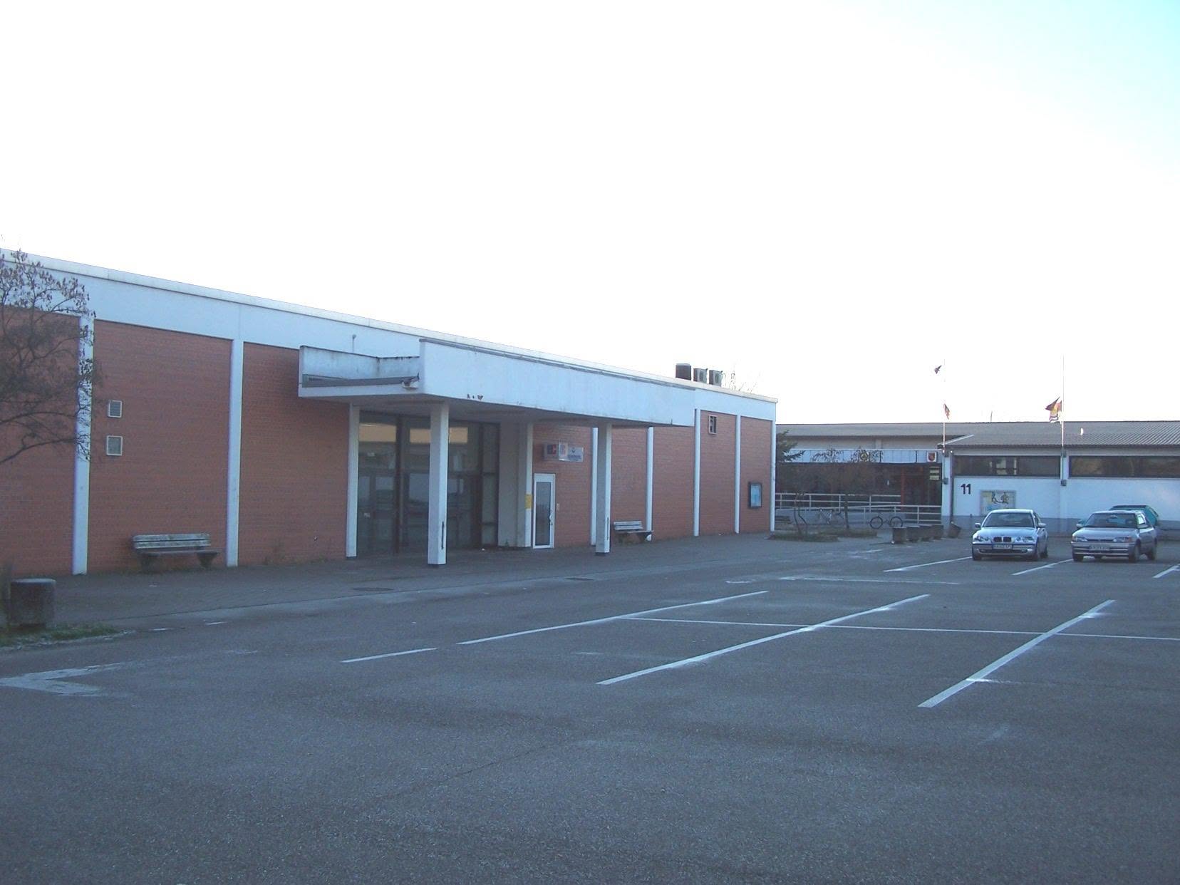 Karlsruhe PX - 12-04 — Main entrance of the PX.  (shared by Chris Brace)