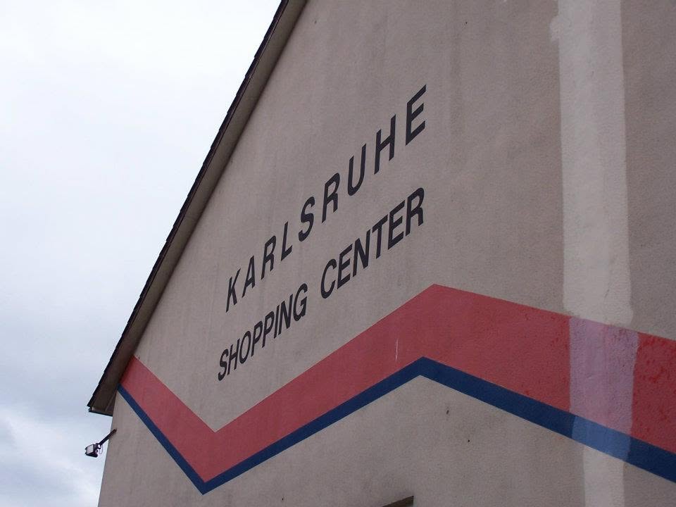 You know it, you love it, it's the K-Ruhe shopping center! This was (is) on the 
