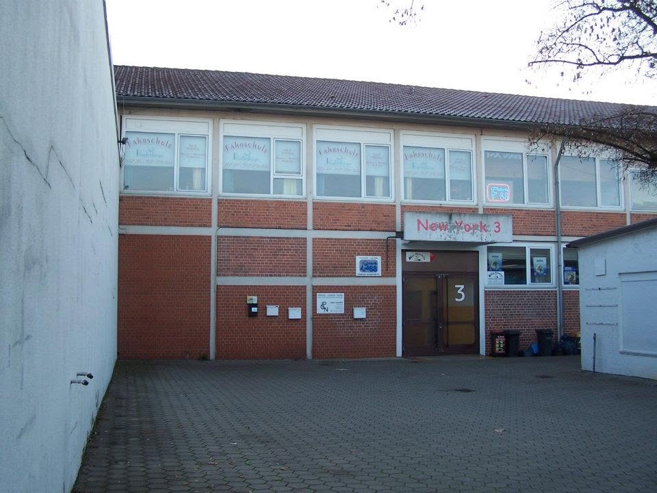 Probably taken as one rounded the corner from the PX entrance towards the snackb