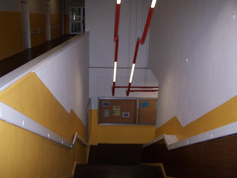 ...and the stairs down...  (shared by Chris Brace)