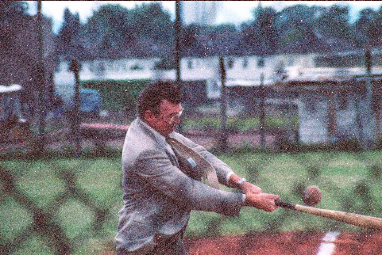 spring teachers-students softball game  (shared by Patrick J Oleary Jr)