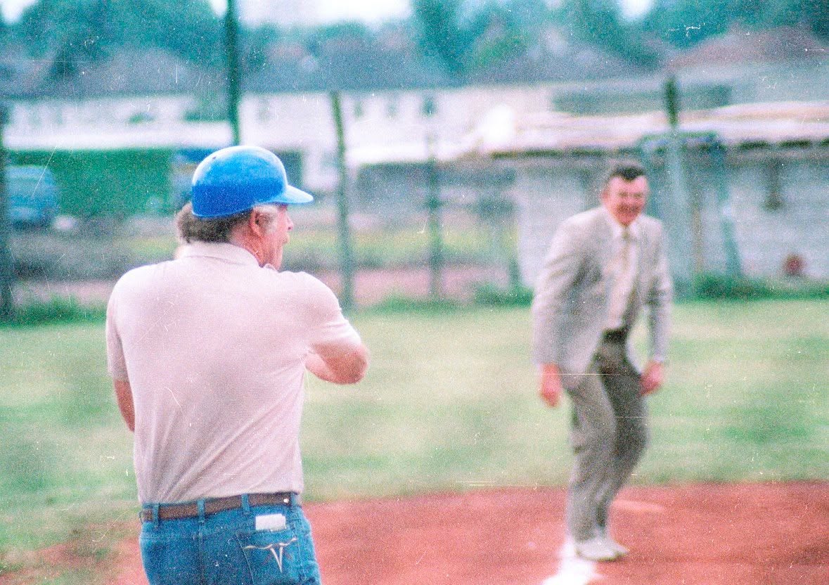 spring teachers-students softball game  (shared by Patrick J Oleary Jr)