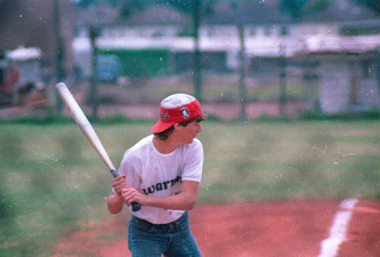 spring teachers-students softball game, Robert Soll  (shared by Patrick J Oleary