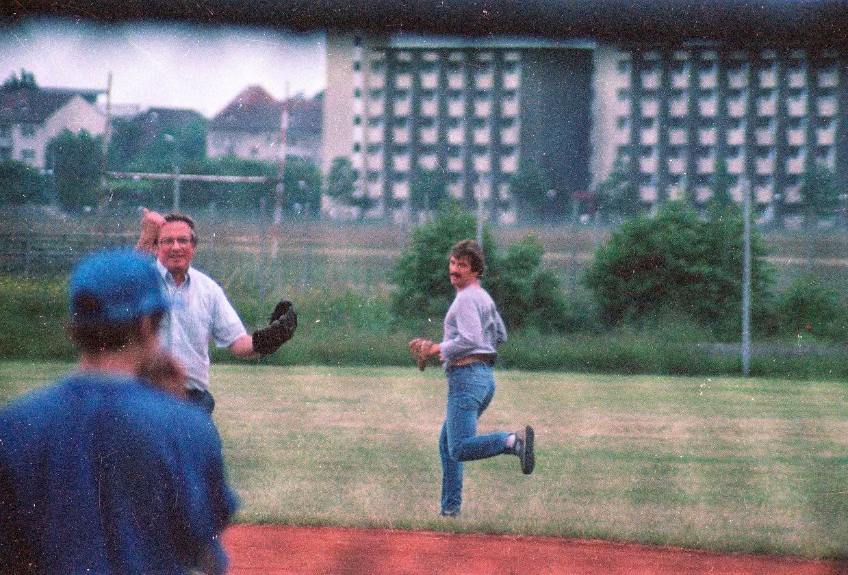spring teachers-students softball game  (shared by Patrick J Oleary Jr)