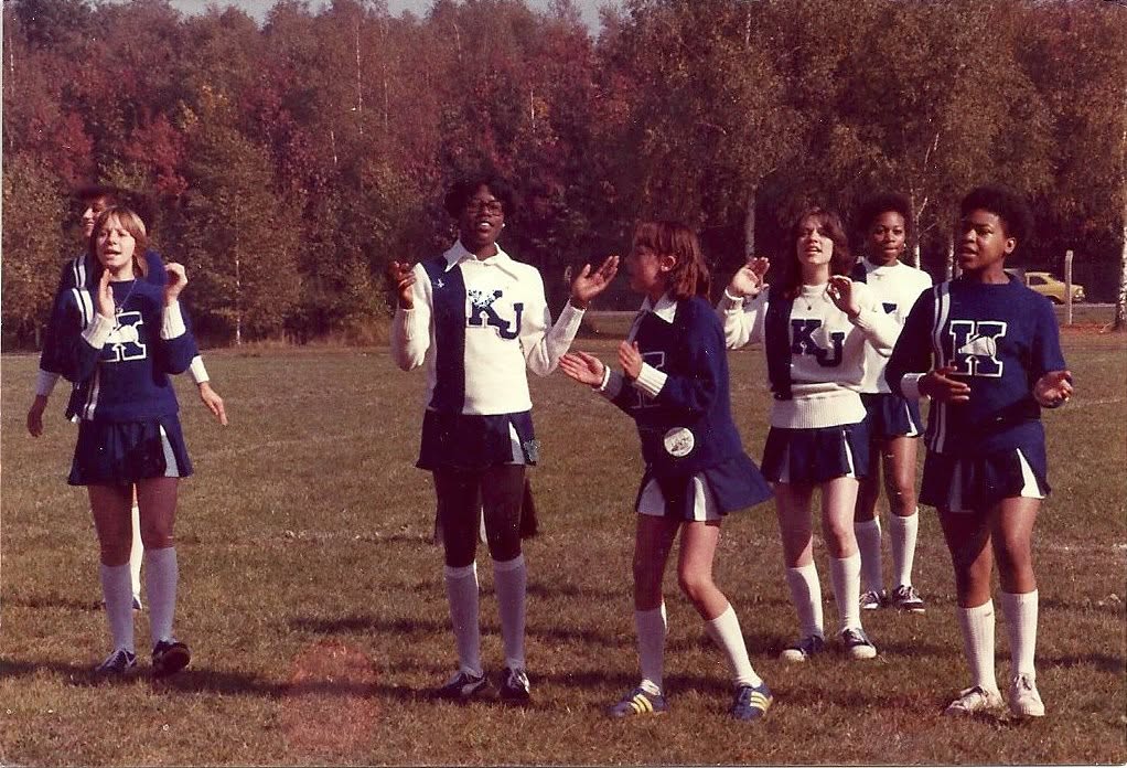 Karlsruhe DYA Cheerleaders — — with Diane Buttweiler in Karlsruhe, Germany.  (sh