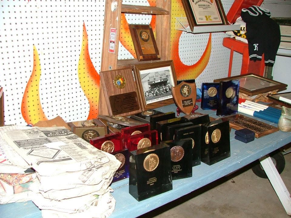 Trophies and Awards. — — in Topeka, KS.  (shared by Jack Lister)