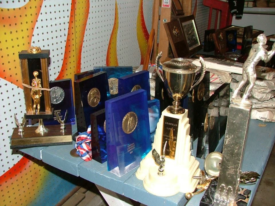 More Trophies and awards. — — in Topeka, KS.  (shared by Jack Lister)